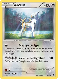 Arceus, Promo XY XY197