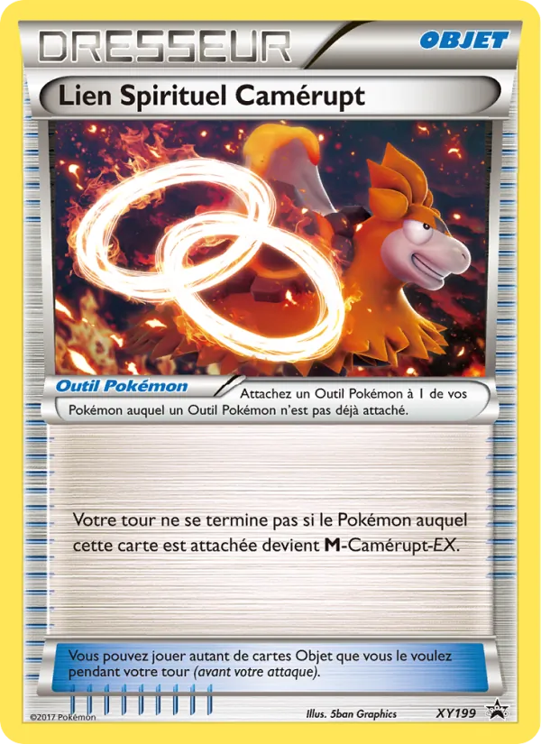Lien Spirituel Camérupt, Promo XY XY199