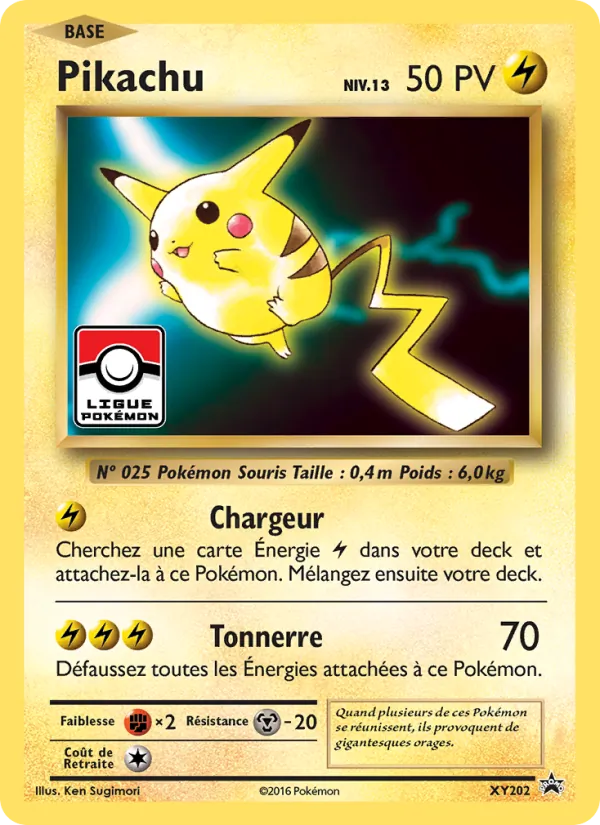 Pikachu, Promo XY XY202