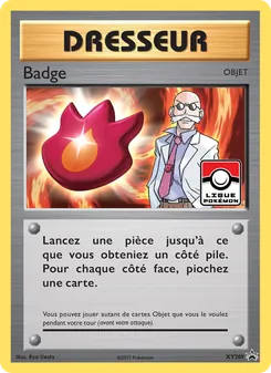 Badge, Promo XY XY209