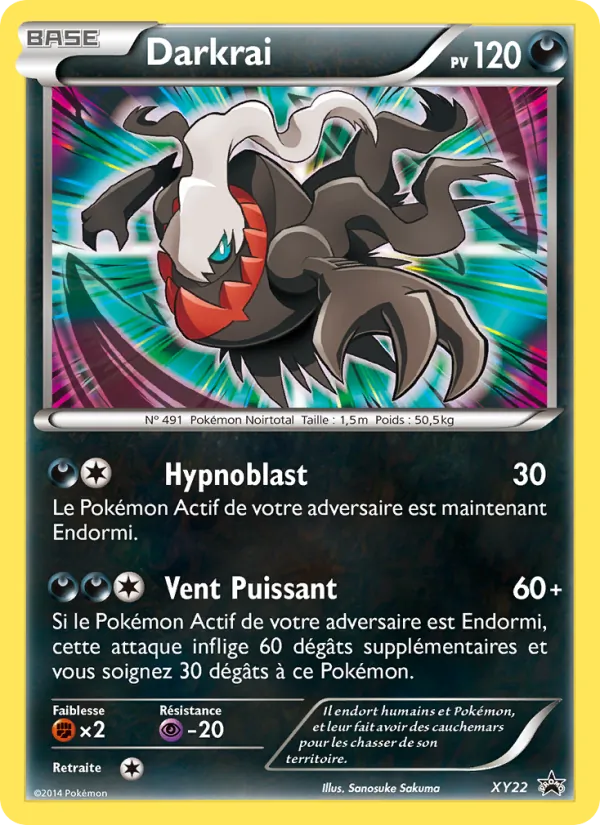 Darkrai, Promo XY XY22