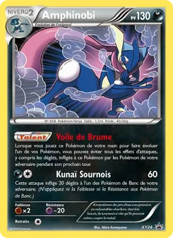 Amphinobi, Promo XY XY24