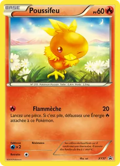 Poussifeu, Promo XY XY37