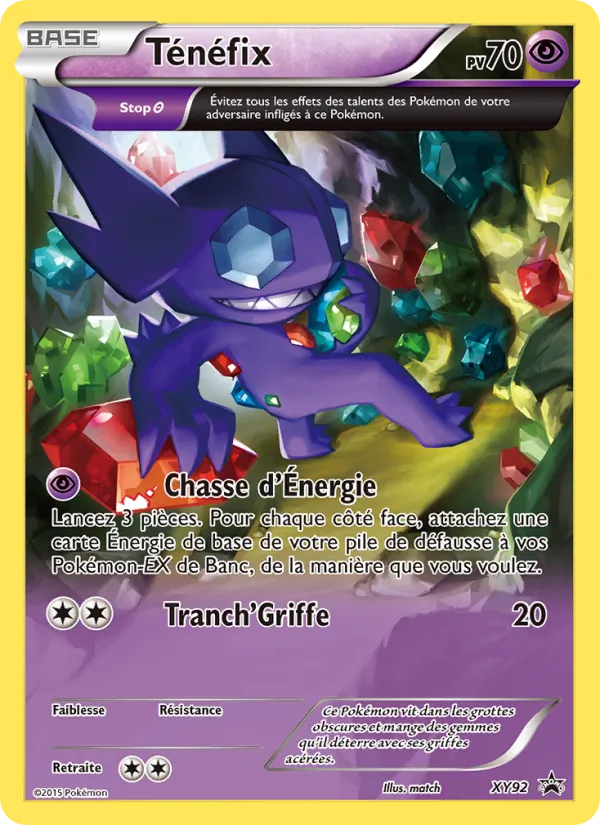 Ténéfix, Promo XY XY92