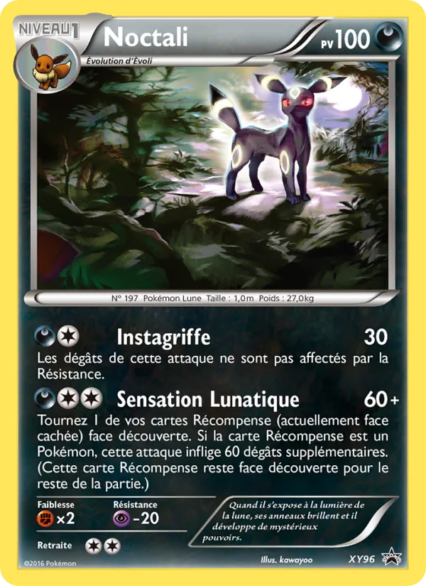 Noctali, Promo XY XY96